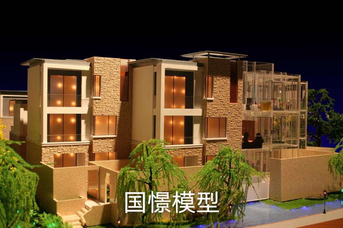 灵台县建筑模型