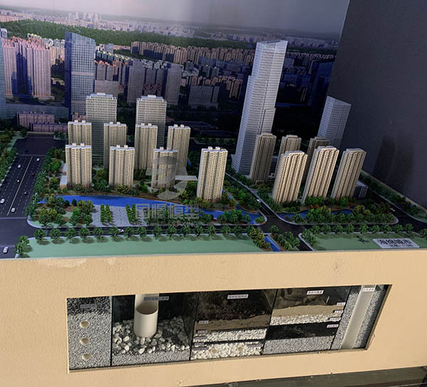 灵台县建筑模型