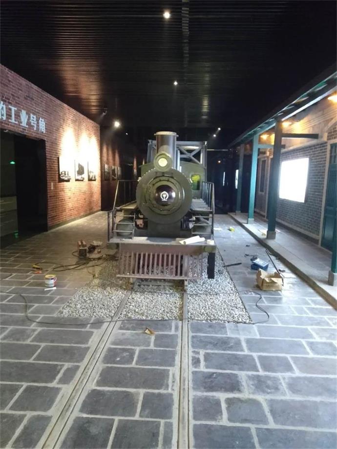 灵台县蒸汽火车模型